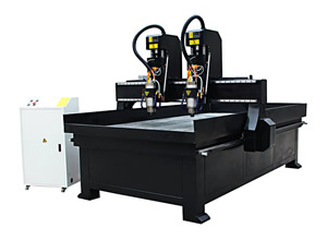 双头独立多功能石材雕刻机